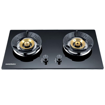 Inlaid gas stove