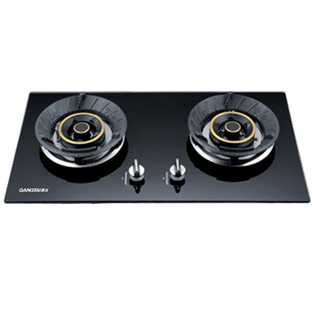 Inlaid gas stove