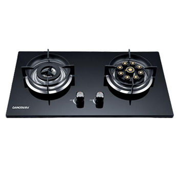 Inlaid gas stove